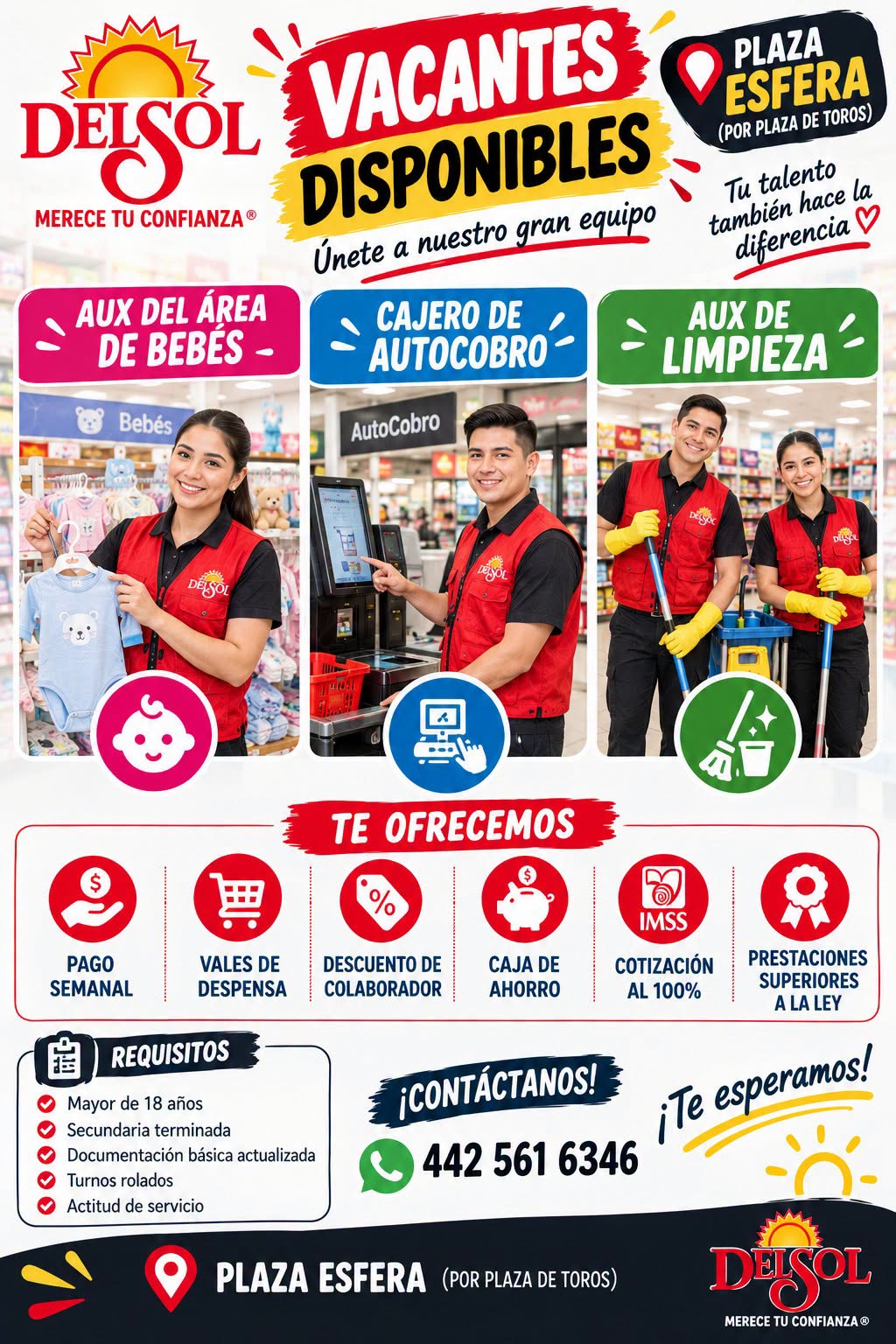 Auxiliar del Área de Bebés