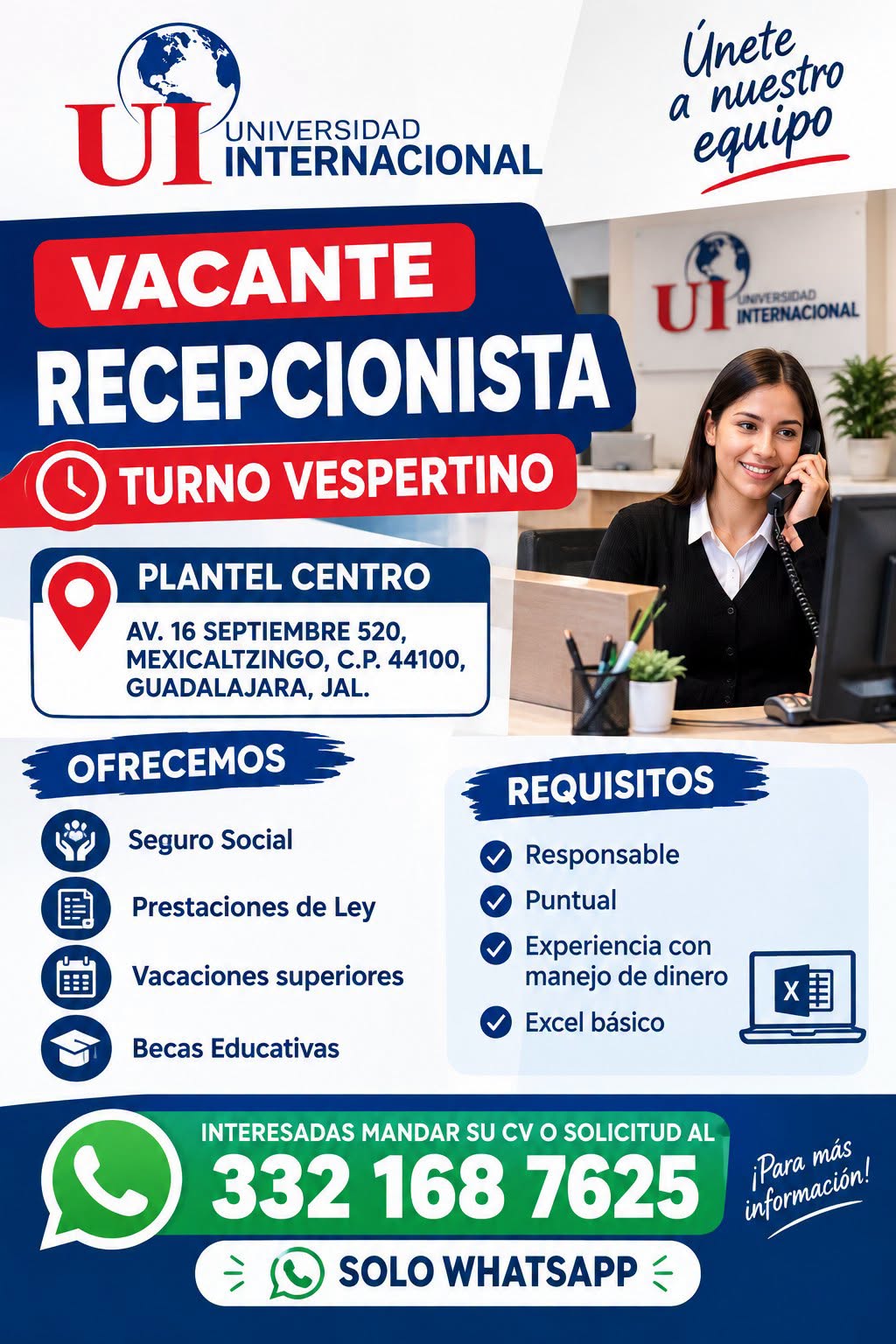 Recepcionista