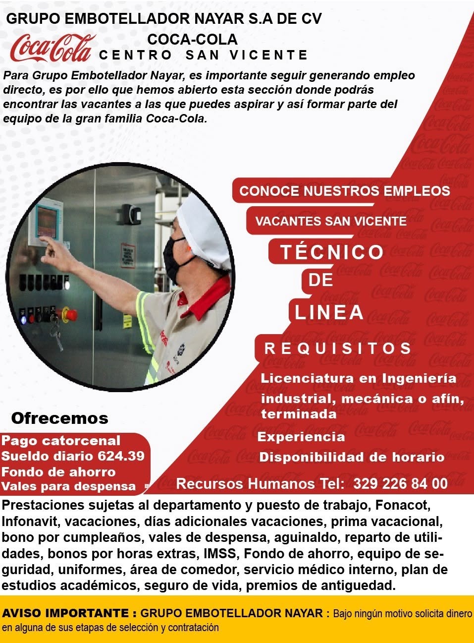 Vacante disponible
