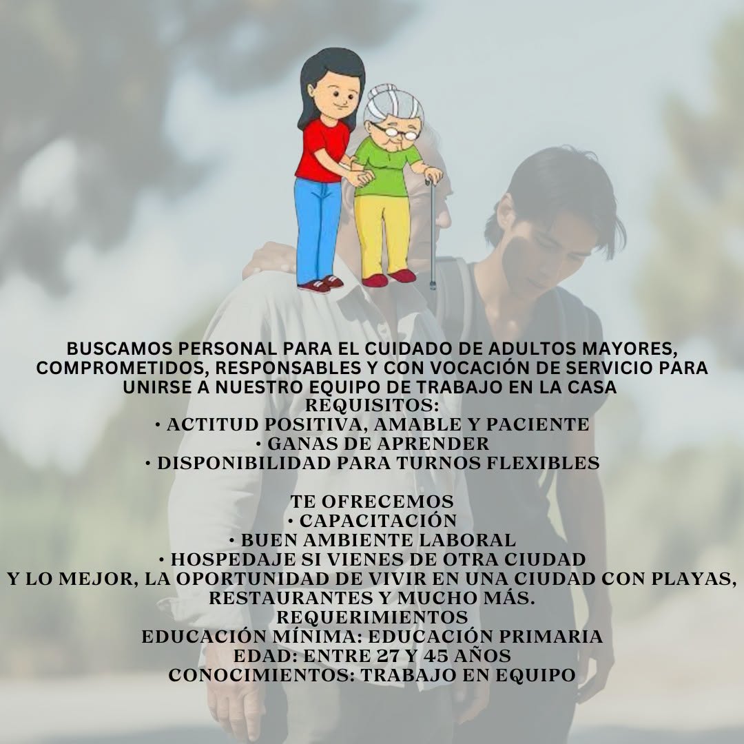 Cuidador de Adultos Mayores