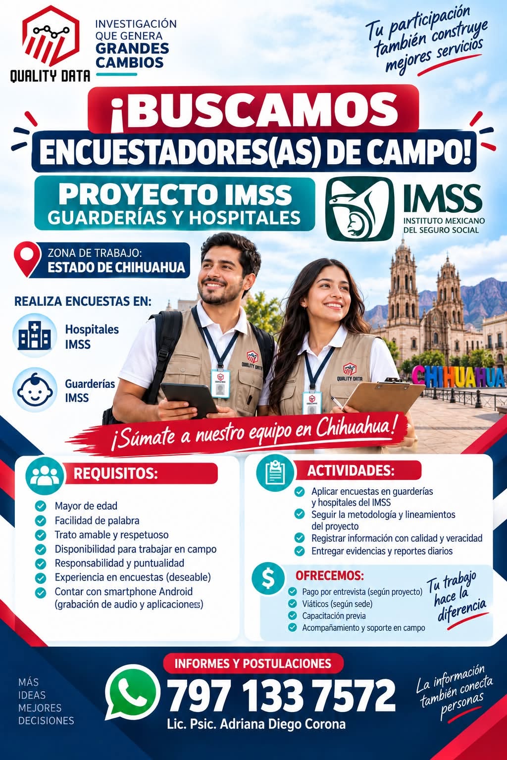 Encuestador(a) de Campo