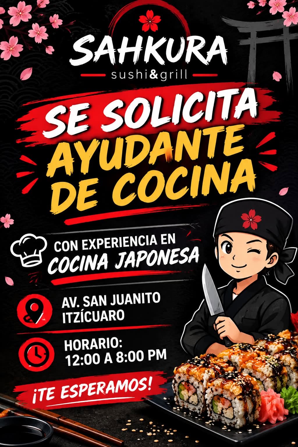 Ayudante de Cocina