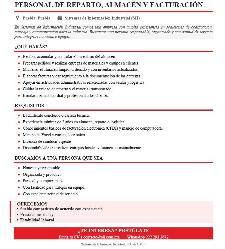 Personal de Reparto