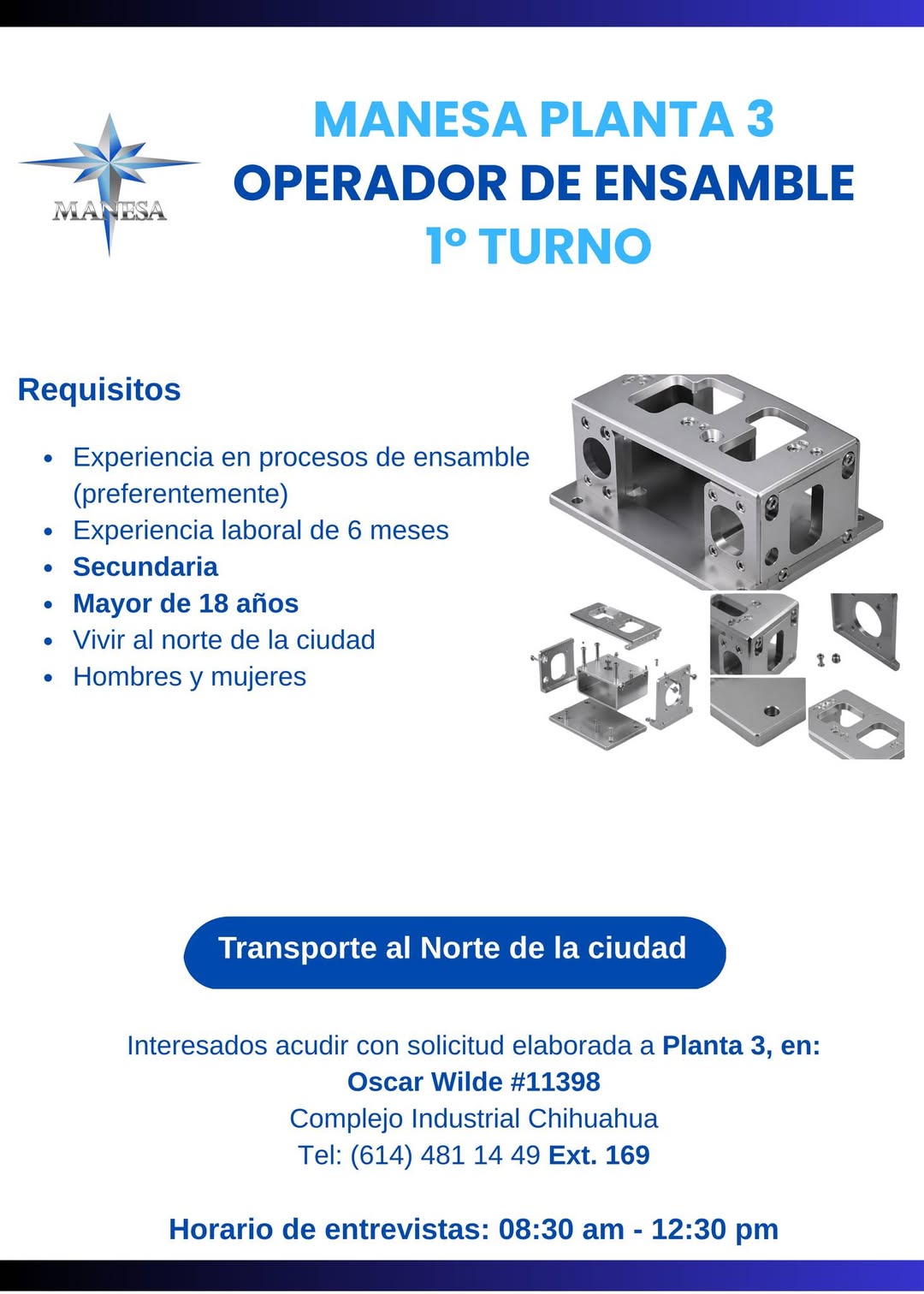 Operador(a) de Ensamble