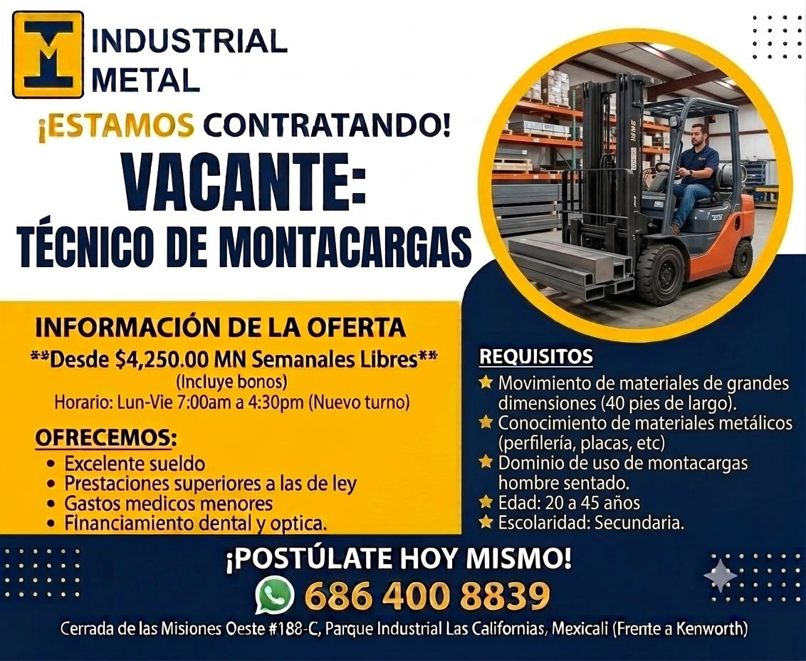 Técnico de Montacargas
