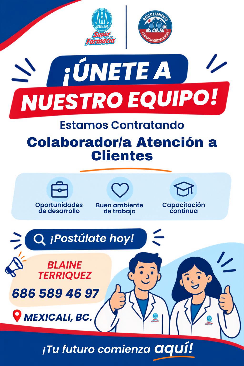 Colaborador/a Atención a Clientes