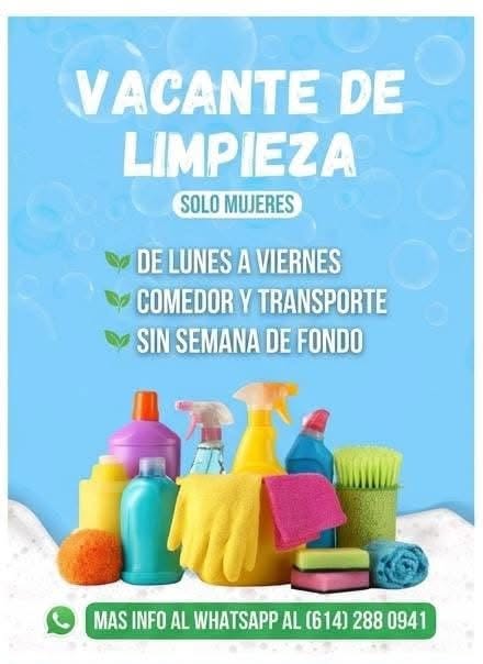 Vacante de Limpieza