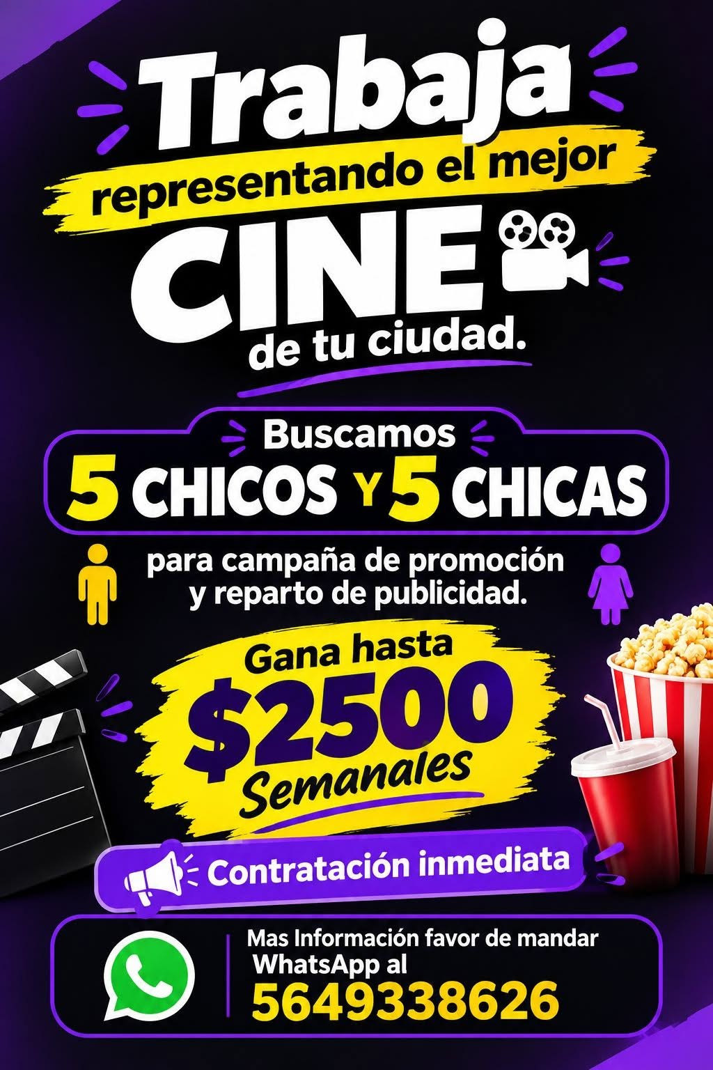 Promotor y Repartidor de Publicidad