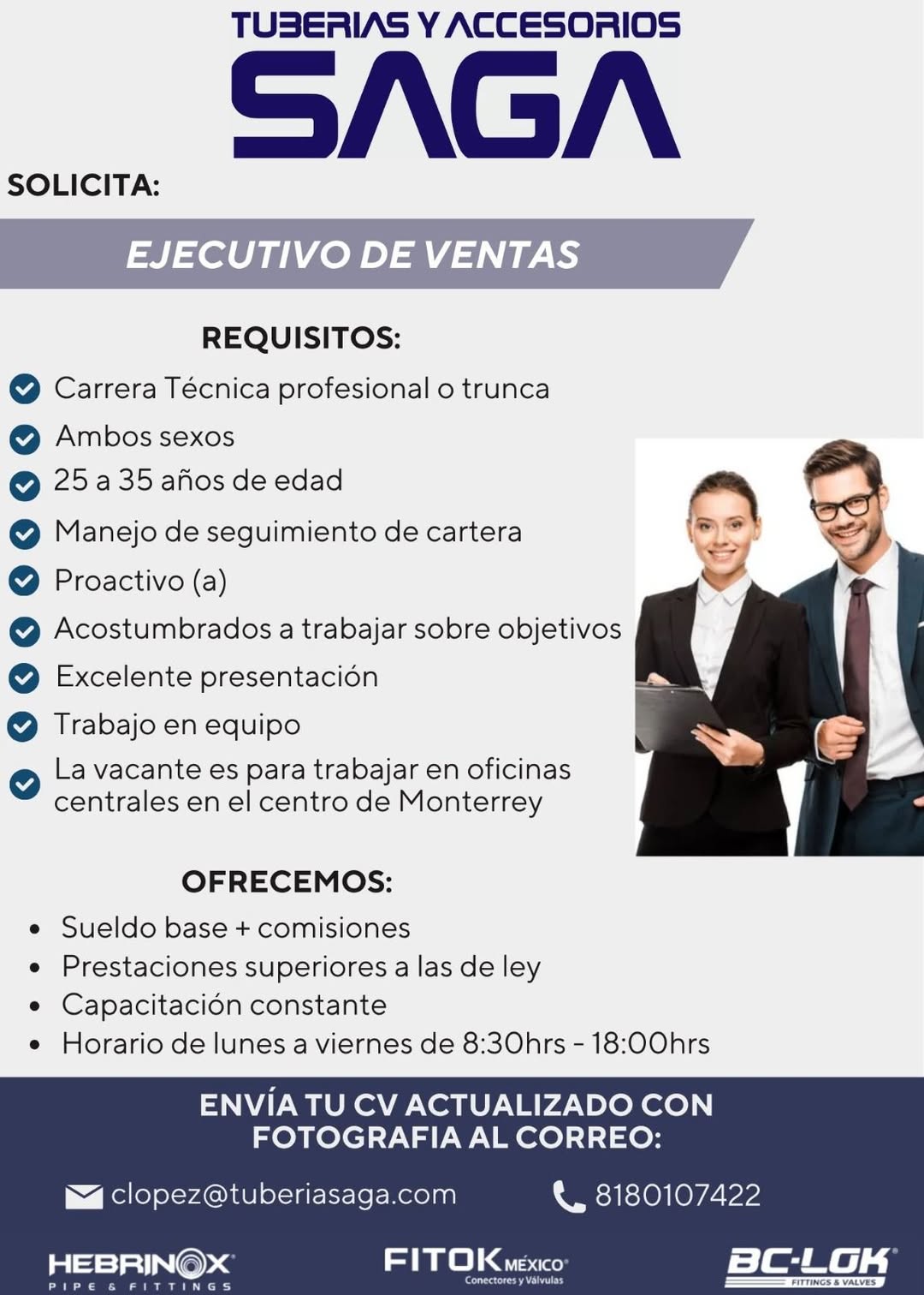 Ejecutivo de Ventas