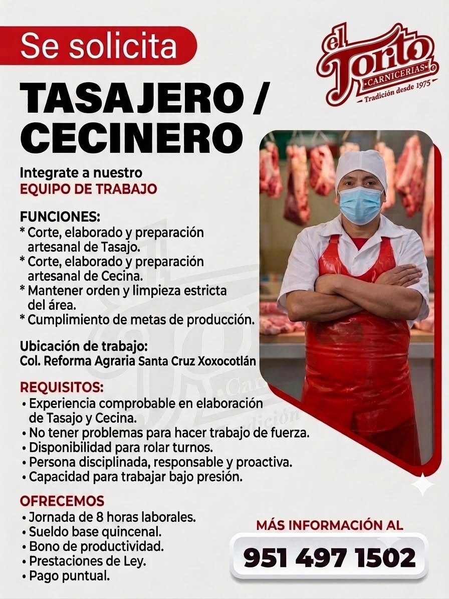 Tasajero / Cecinero