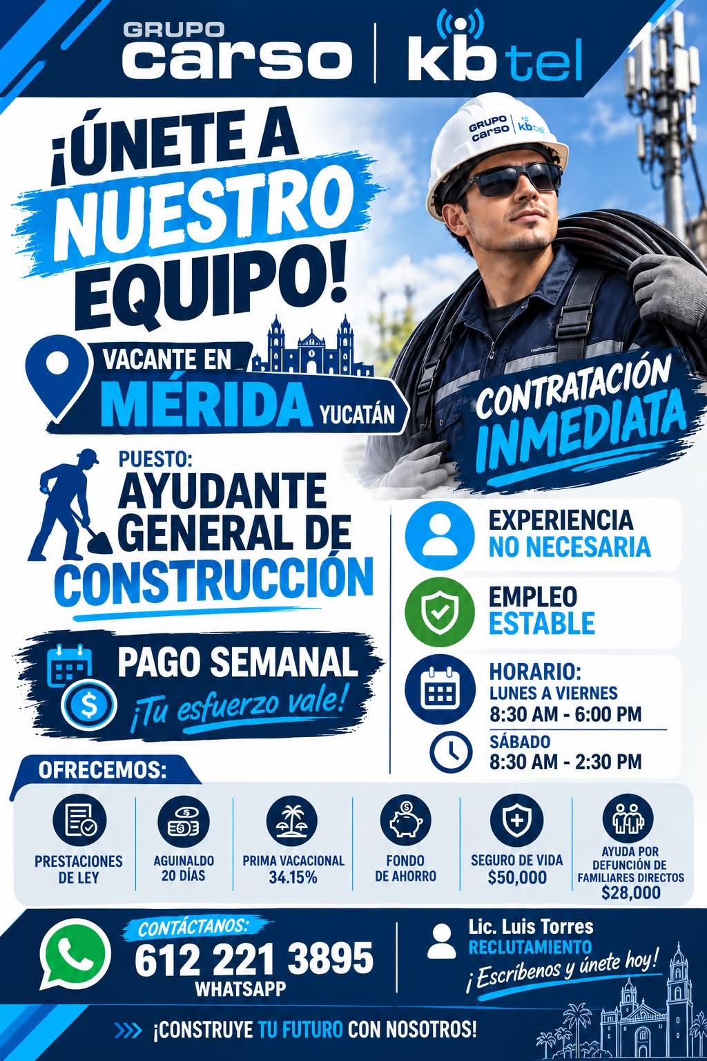 Ayudante General de Construcción