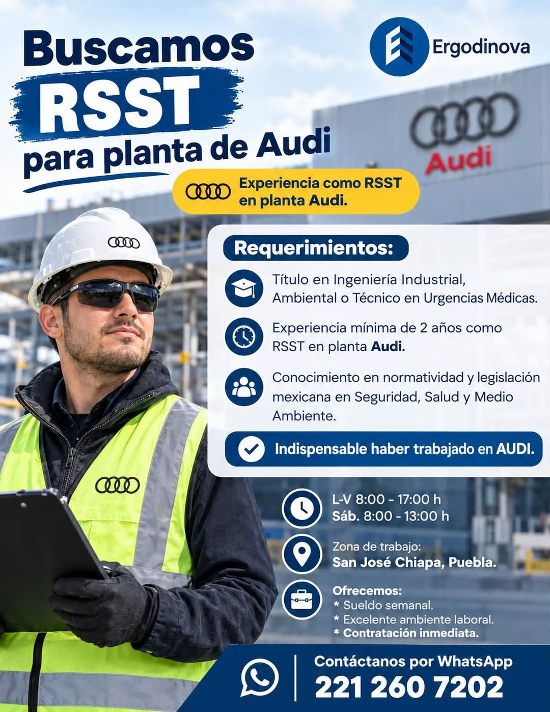Responsable de Seguridad y Salud en el Trabajo