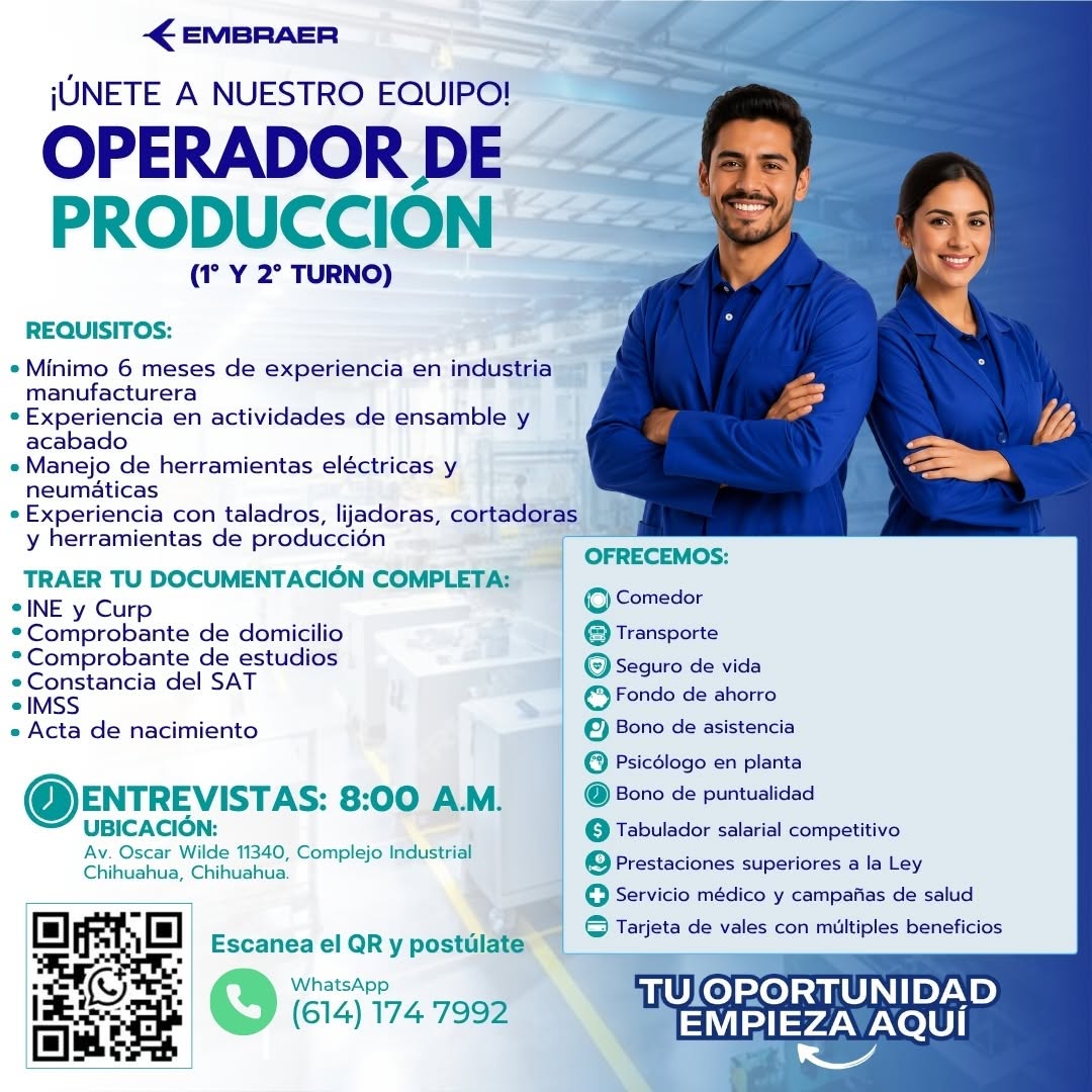 Operador de Producción