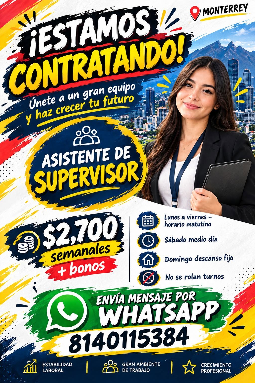 Asistente de Supervisor