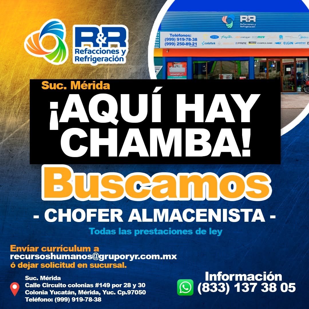 Chofer Almacenista