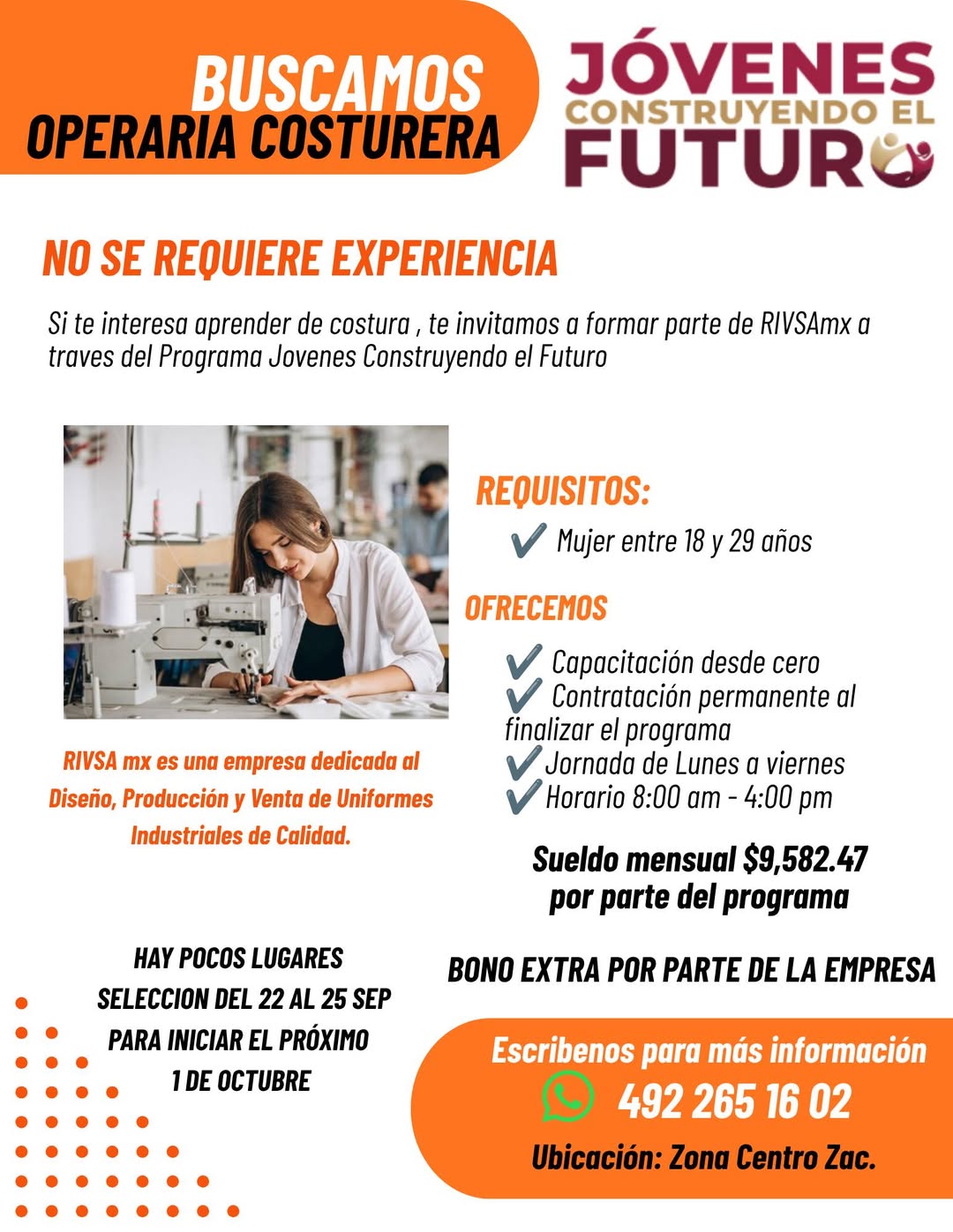 Operaria Costurera
