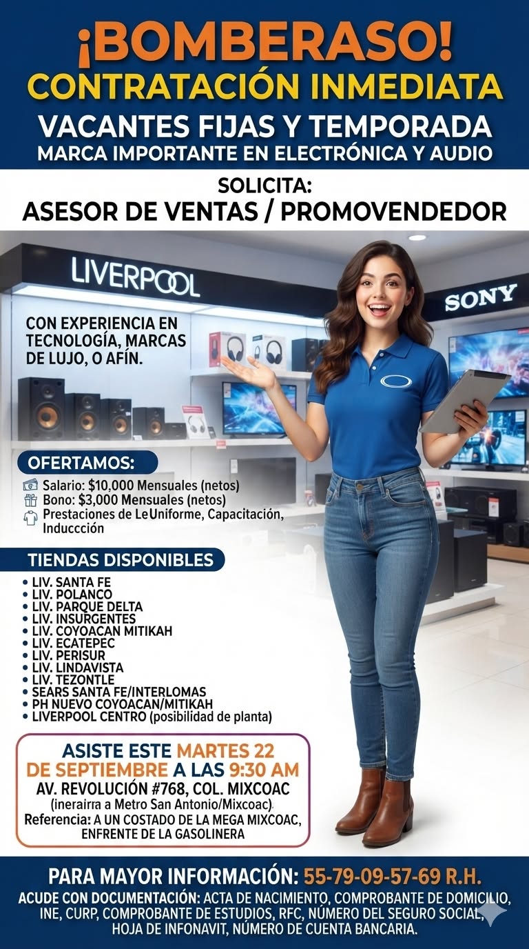 Vacante disponible
