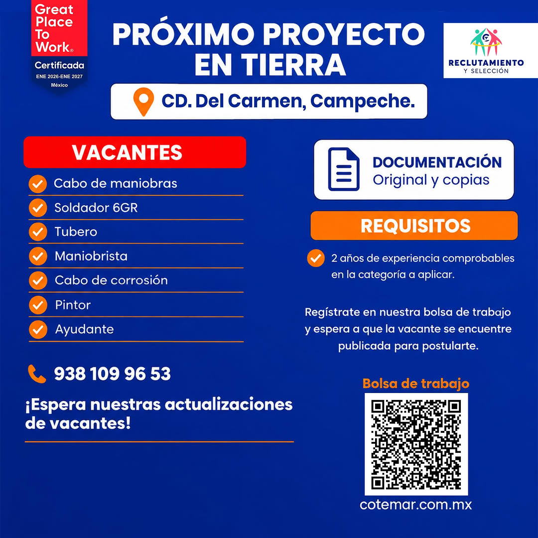 Vacante disponible
