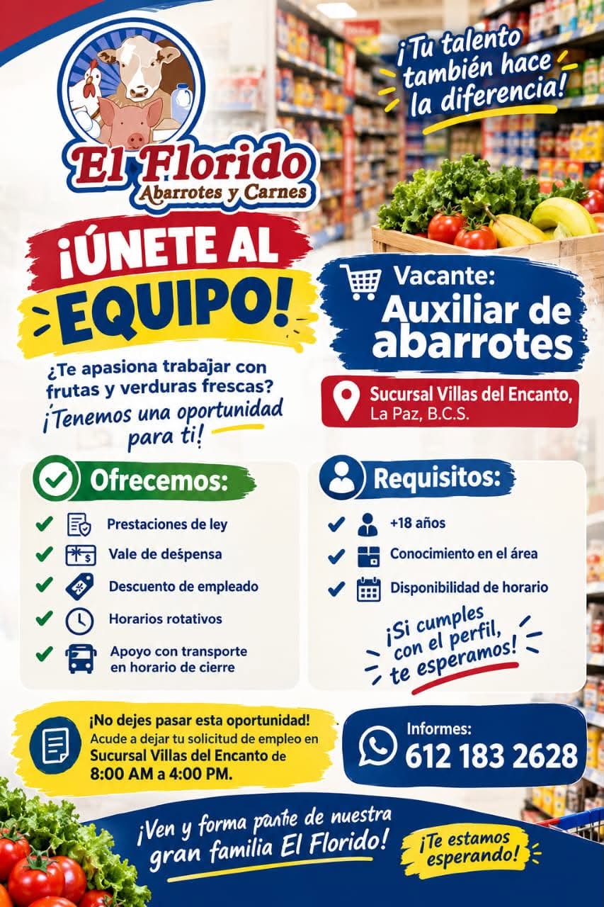 Auxiliar de Abarrotes
