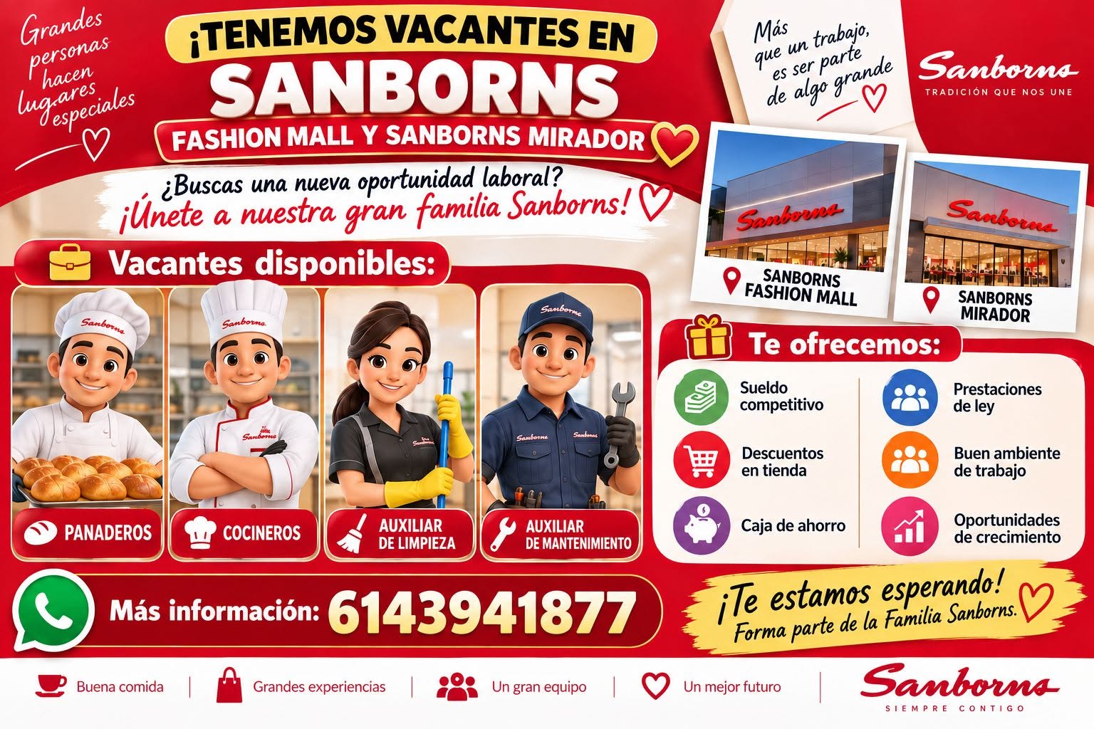 Vacante disponible