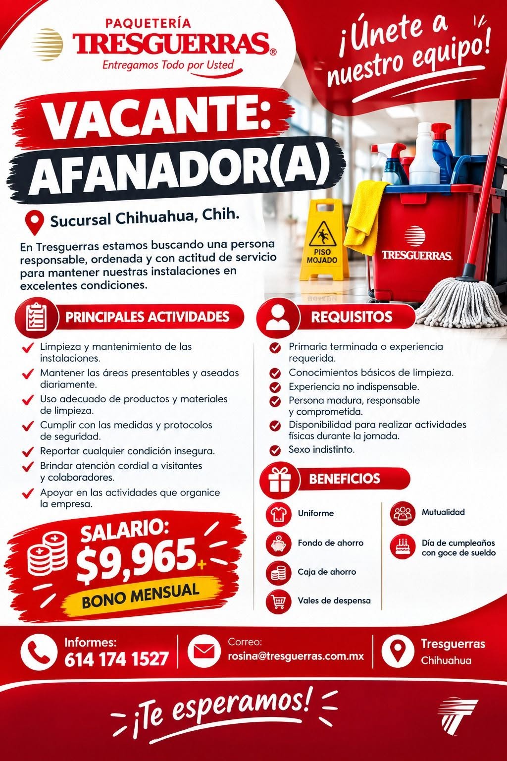 Personal de Limpieza