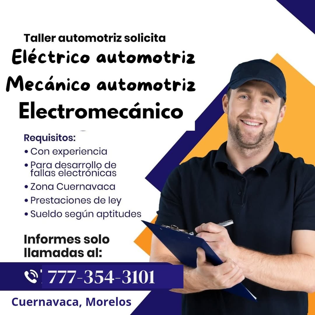 Mecánico/Electrico Automotriz