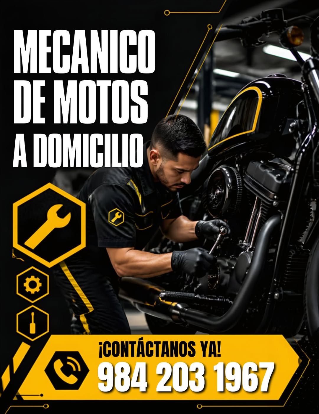 Mecánico de Motos a Domicilio