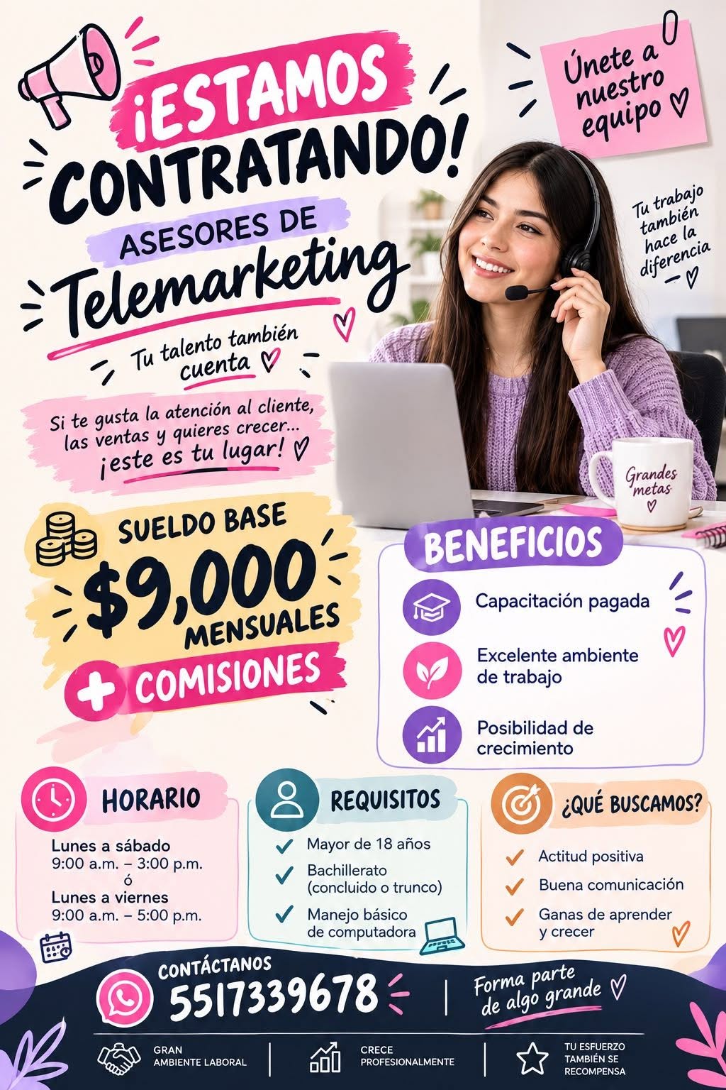 Vacante disponible