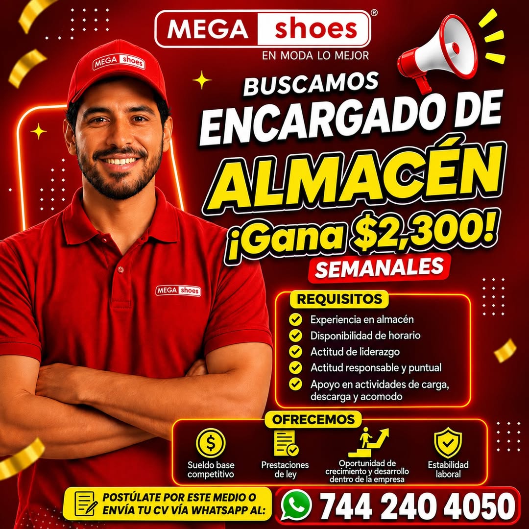 Encargado de Almacén