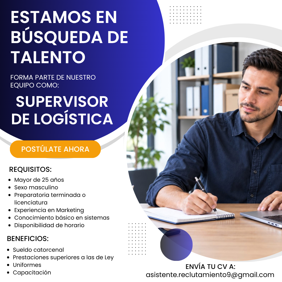 Supervisor de Logística