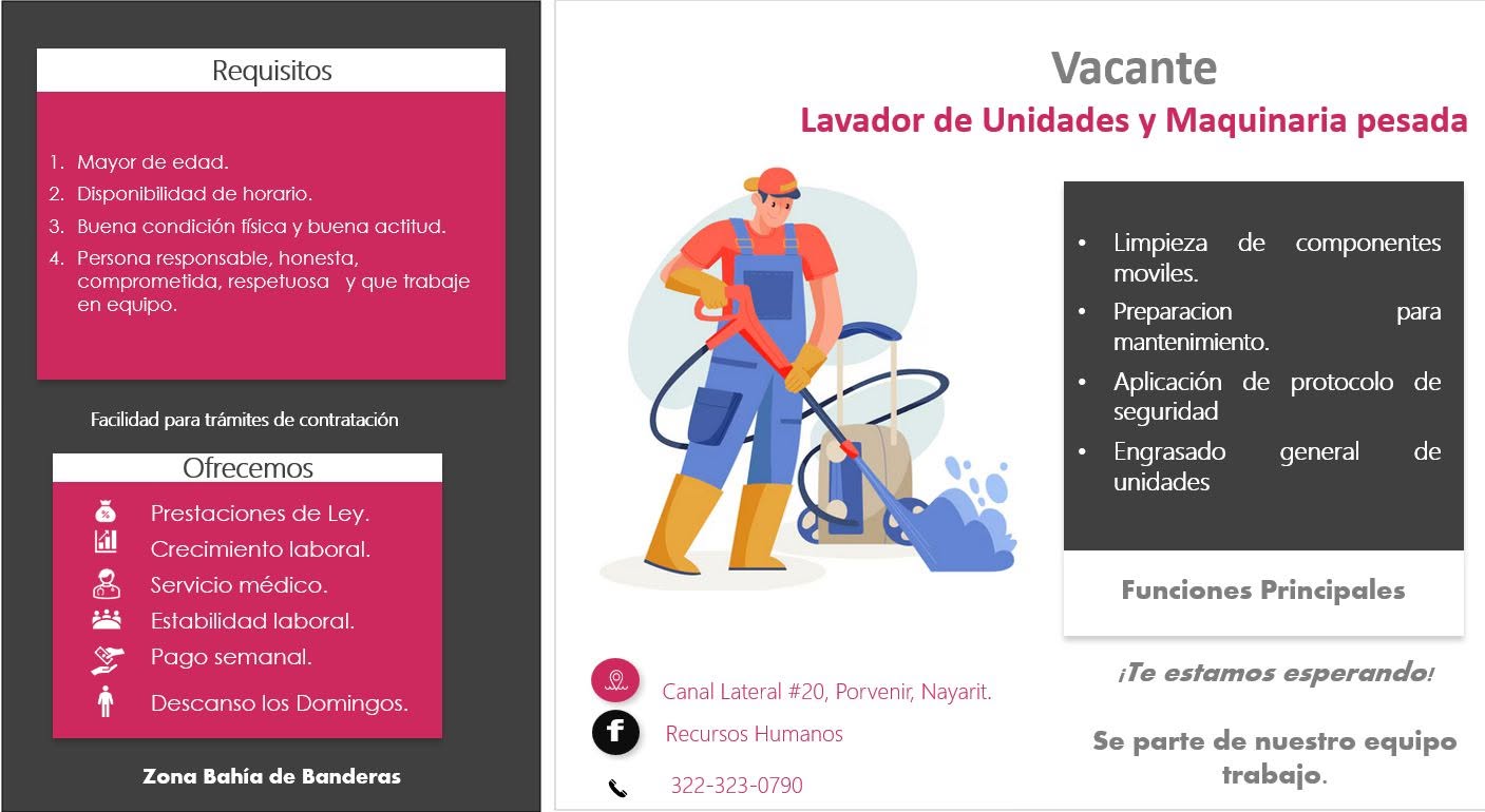 Vacante disponible