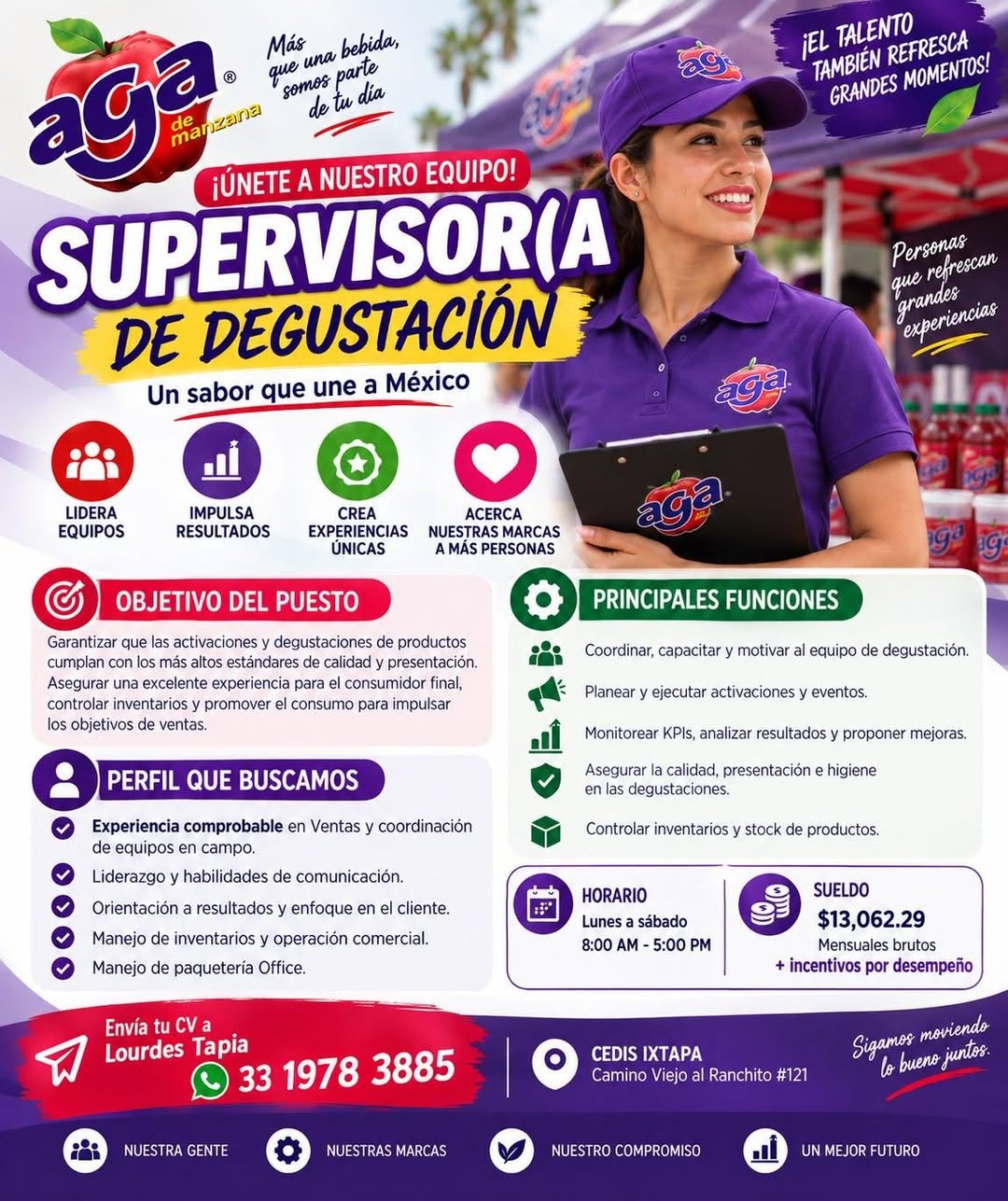 Supervisor(a) de Degustación