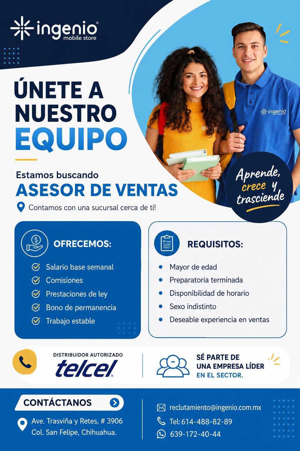 Vacante disponible