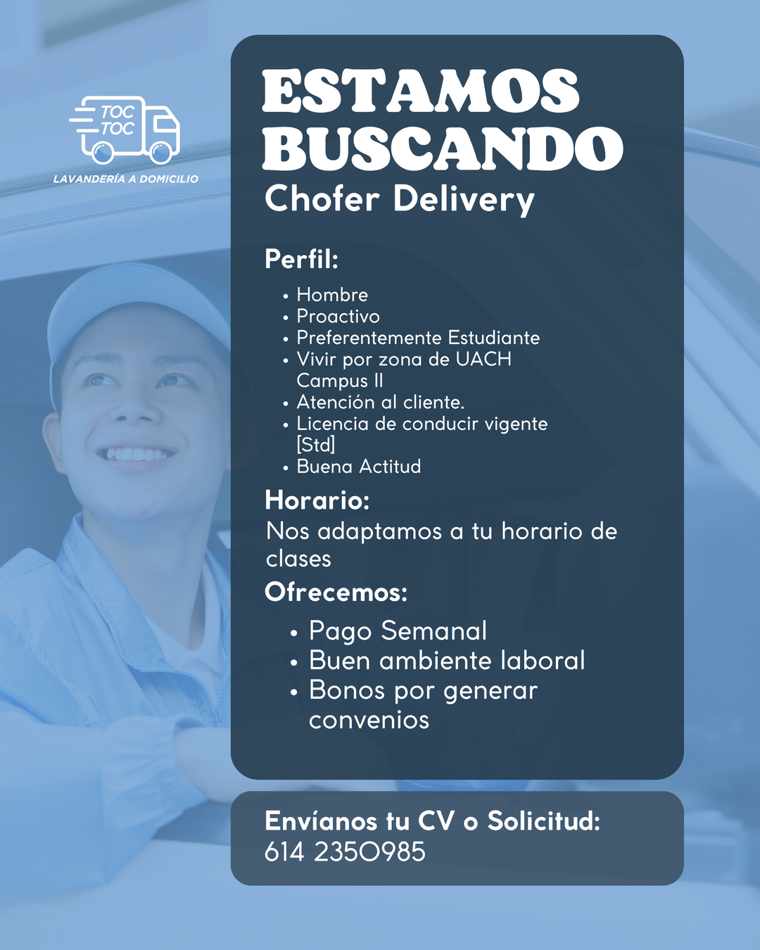 Chofer/Repartidor