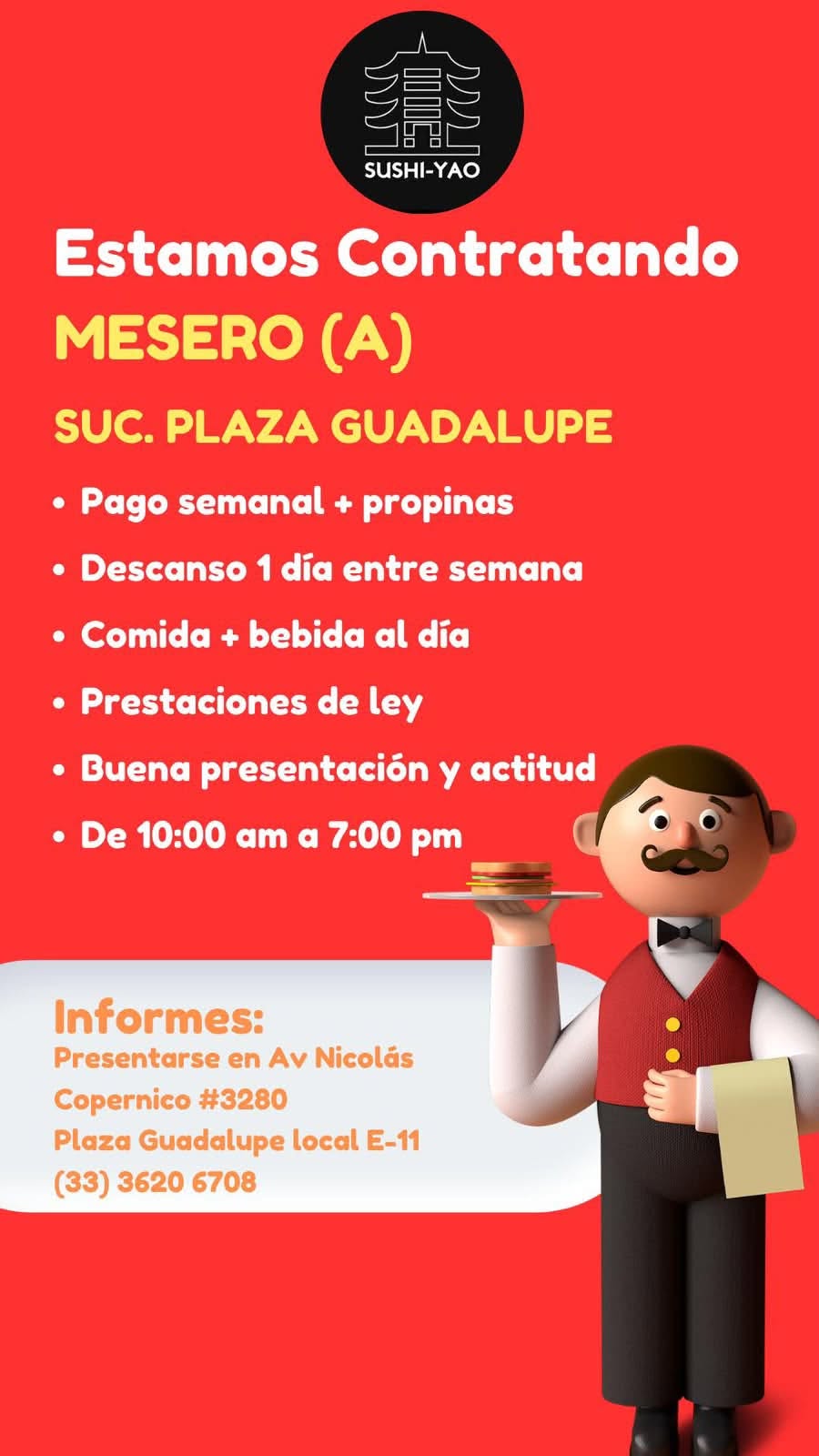 Vacante disponible
