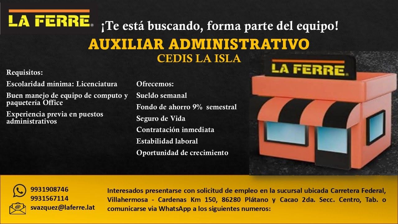 Auxiliar Administrativo