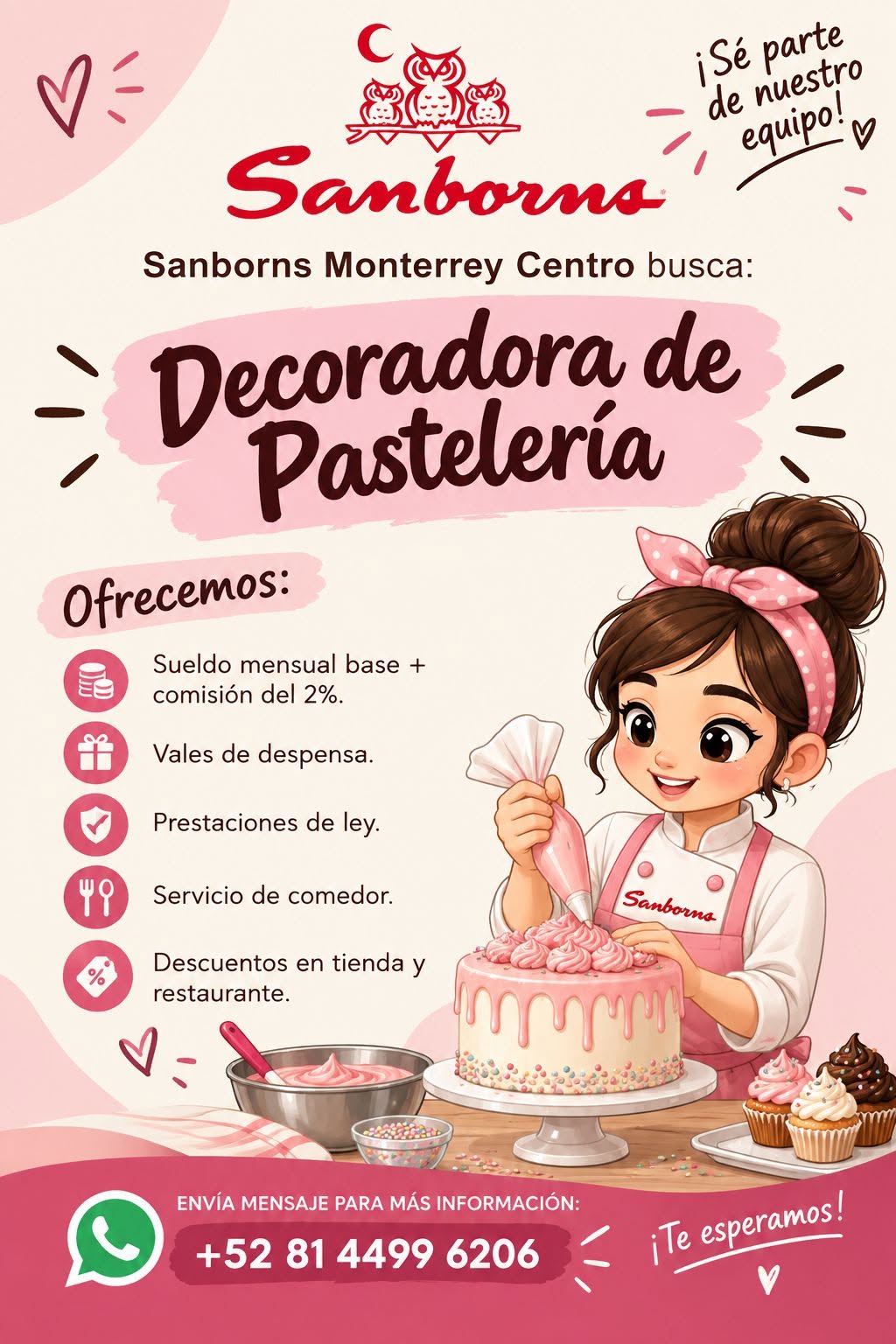 Decoradora de Pastelería