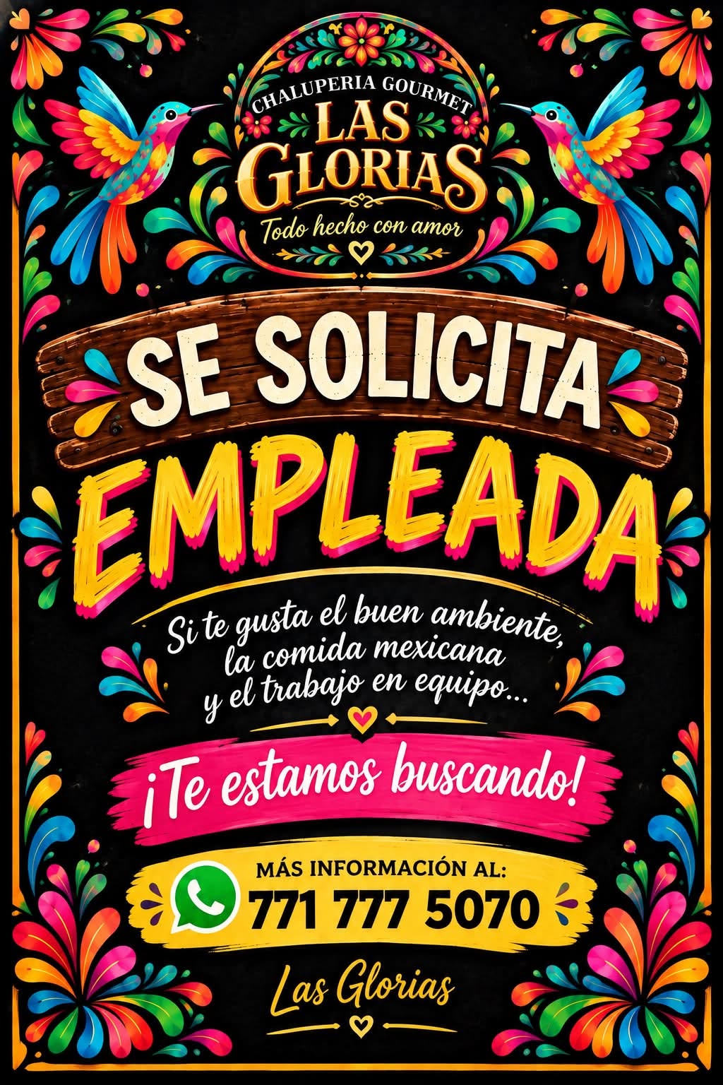 Vacante disponible