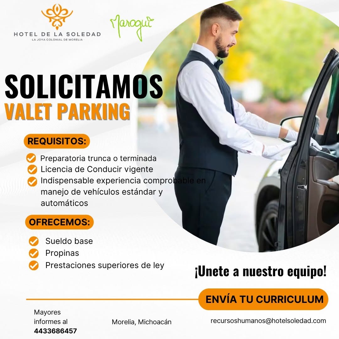 Valet Parking / Botones