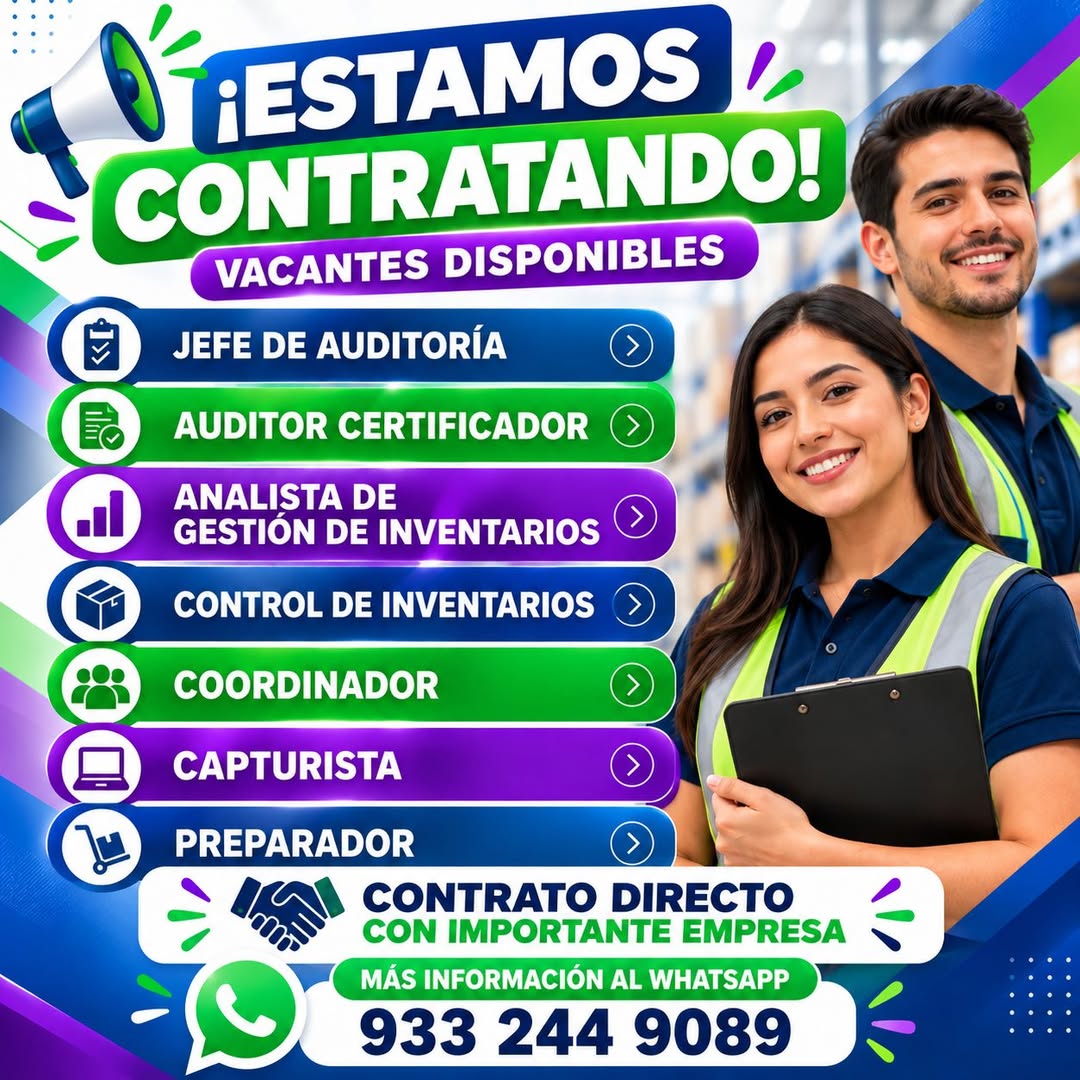 Vacante disponible