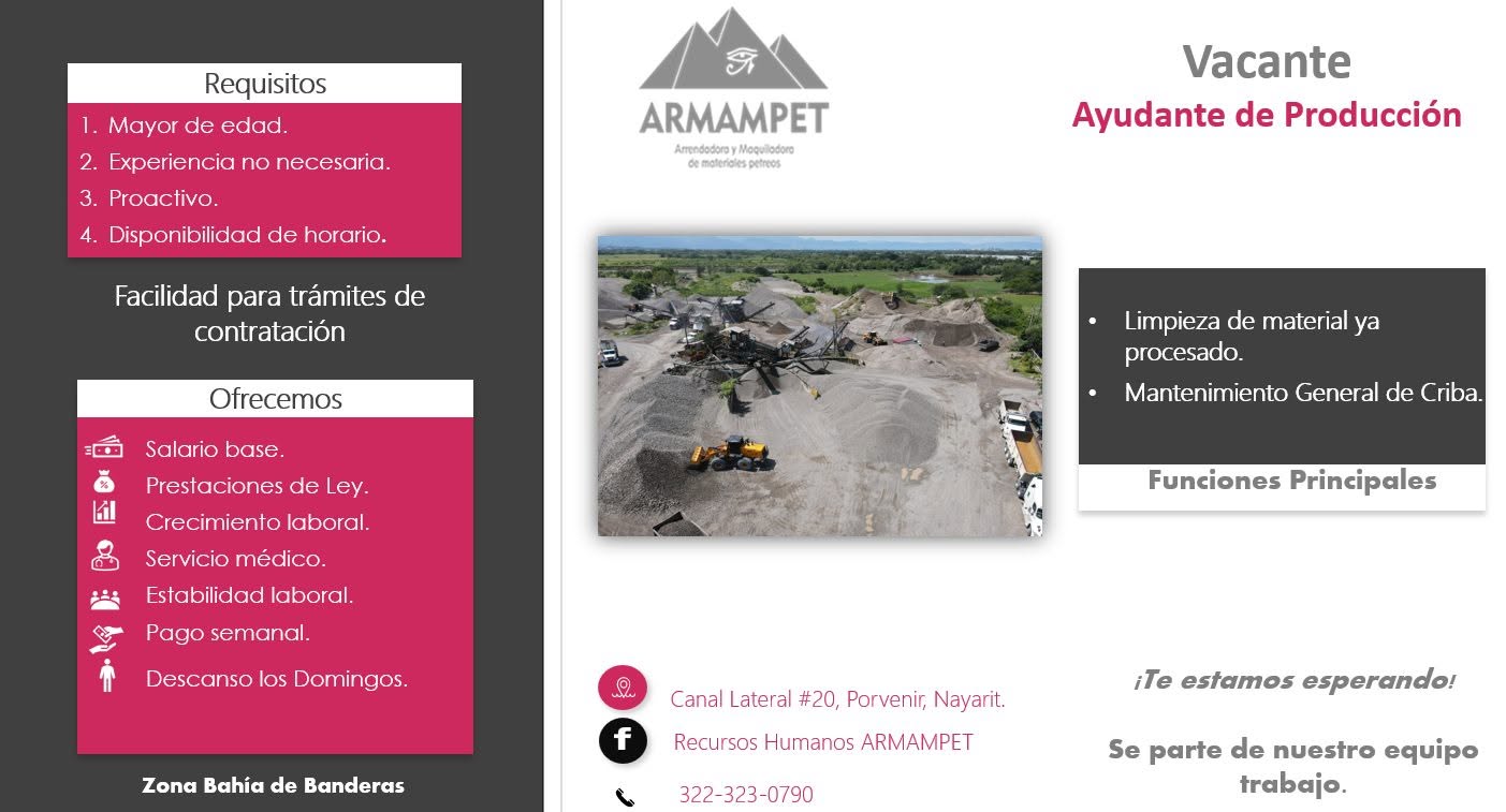 Vacante disponible