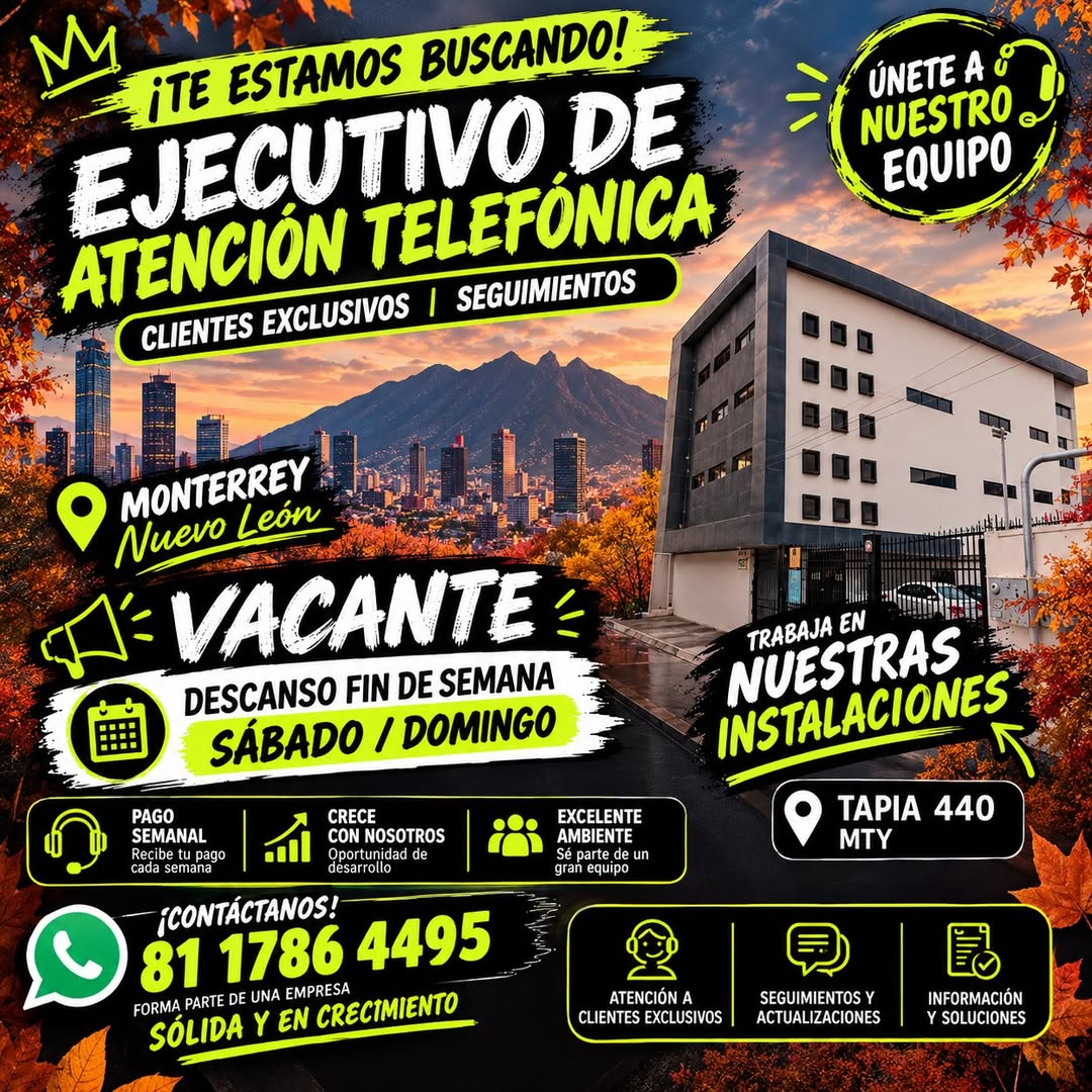Vacante disponible