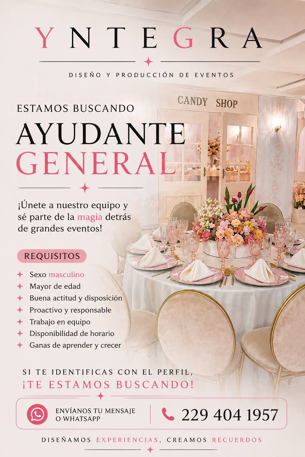 Vacante disponible