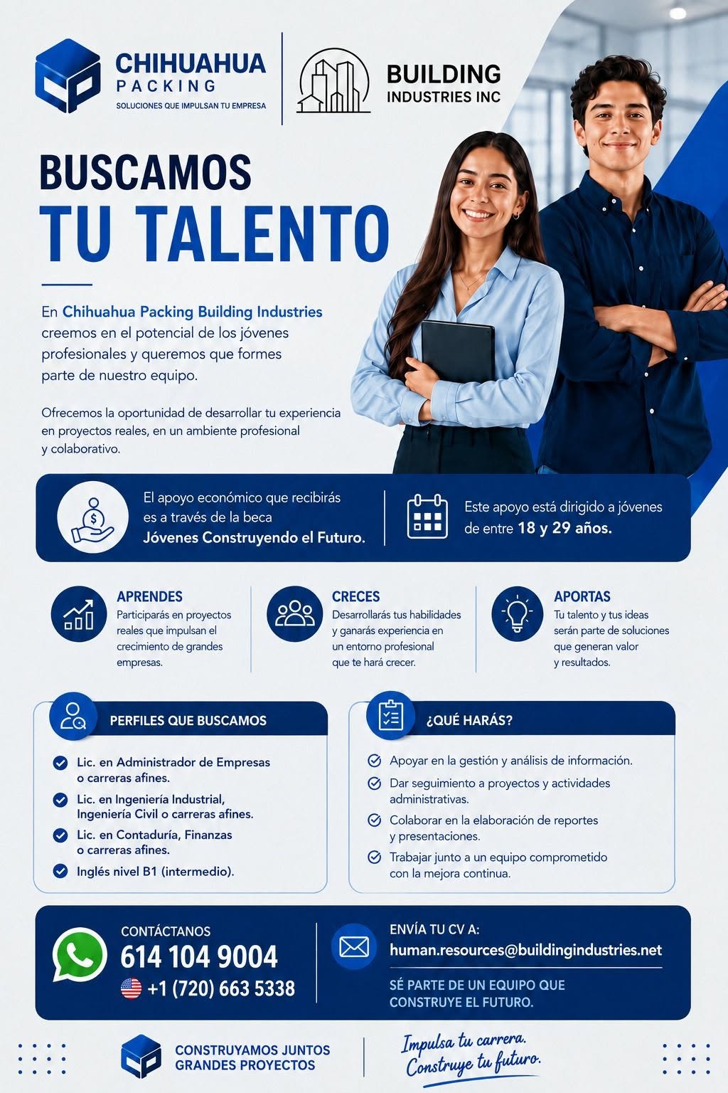 Practicante en Administración