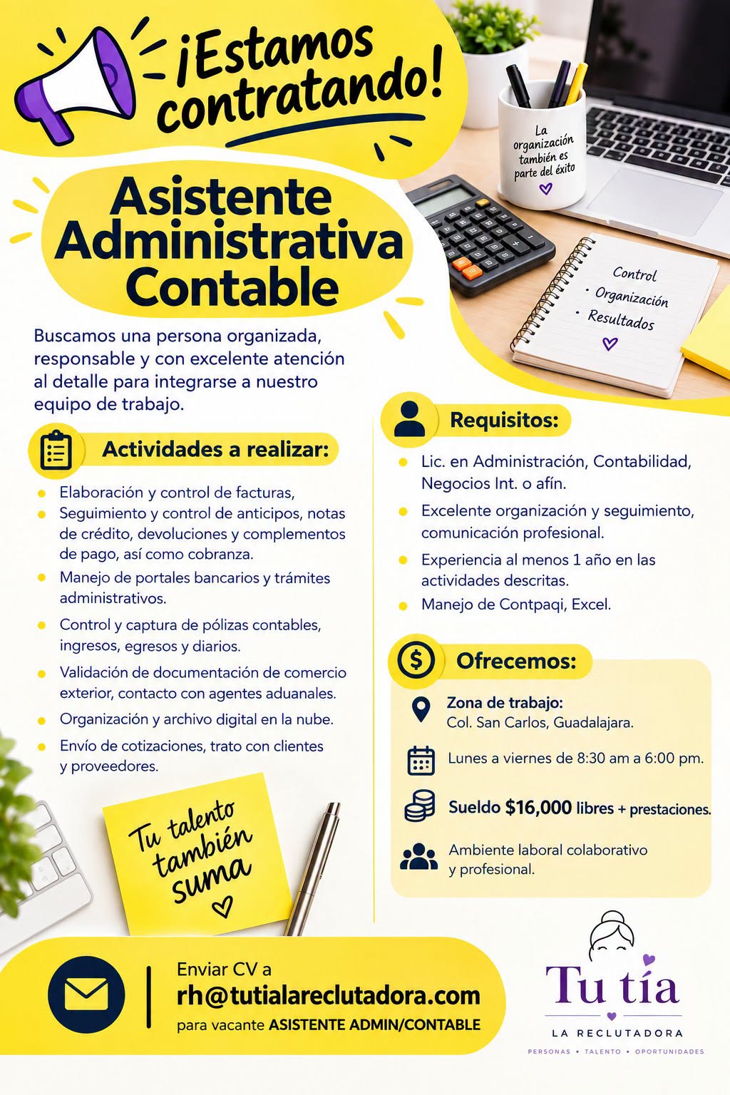 Vacante disponible