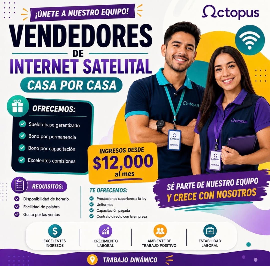 Vendedor de Internet Satelital