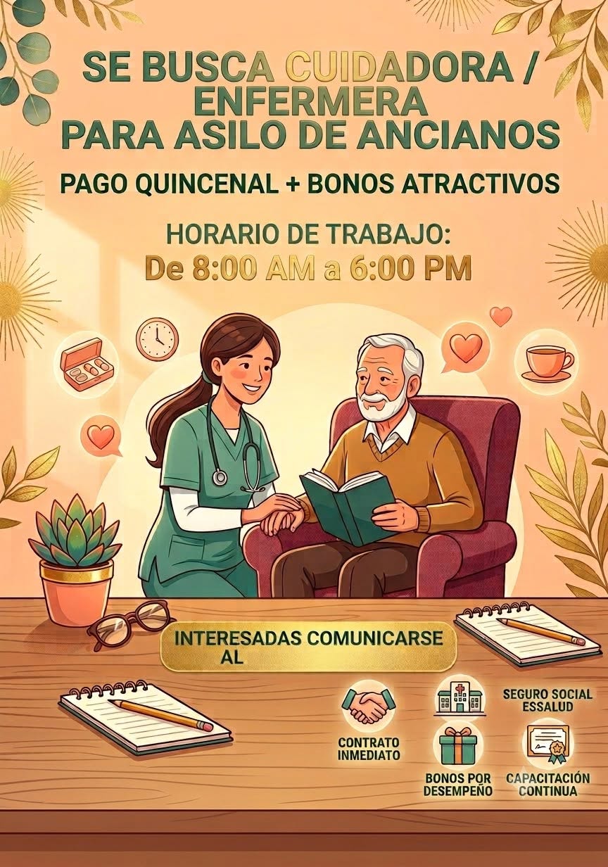 Cuidador de Adulto Mayor