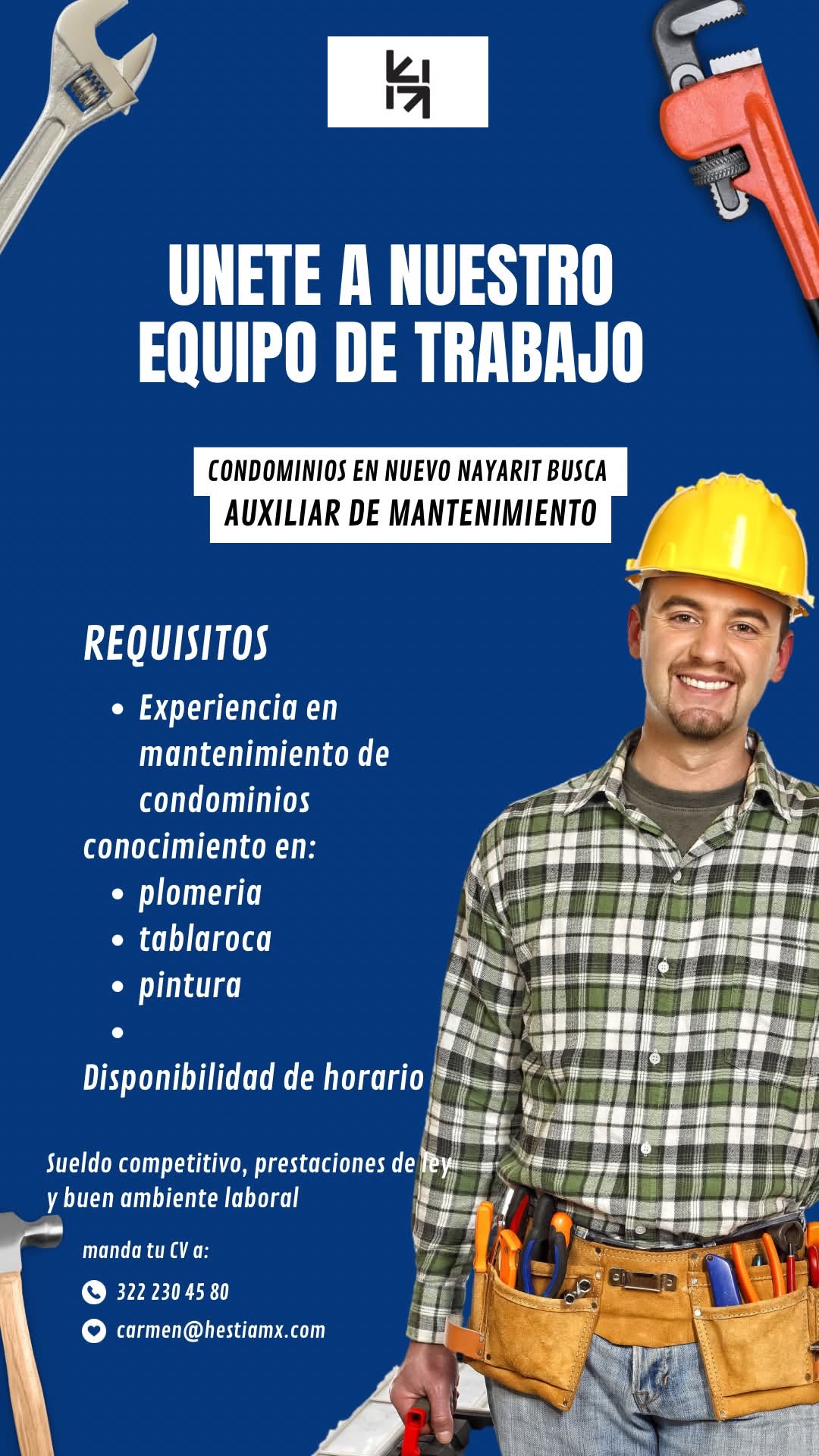 Auxiliar de Mantenimiento