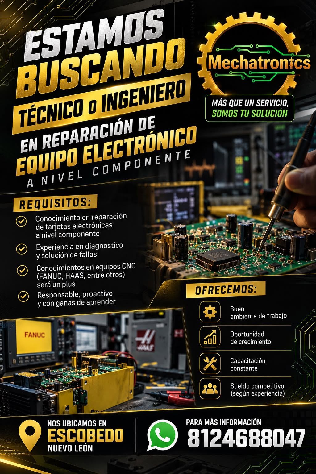 Técnico en Reparación Electrónica