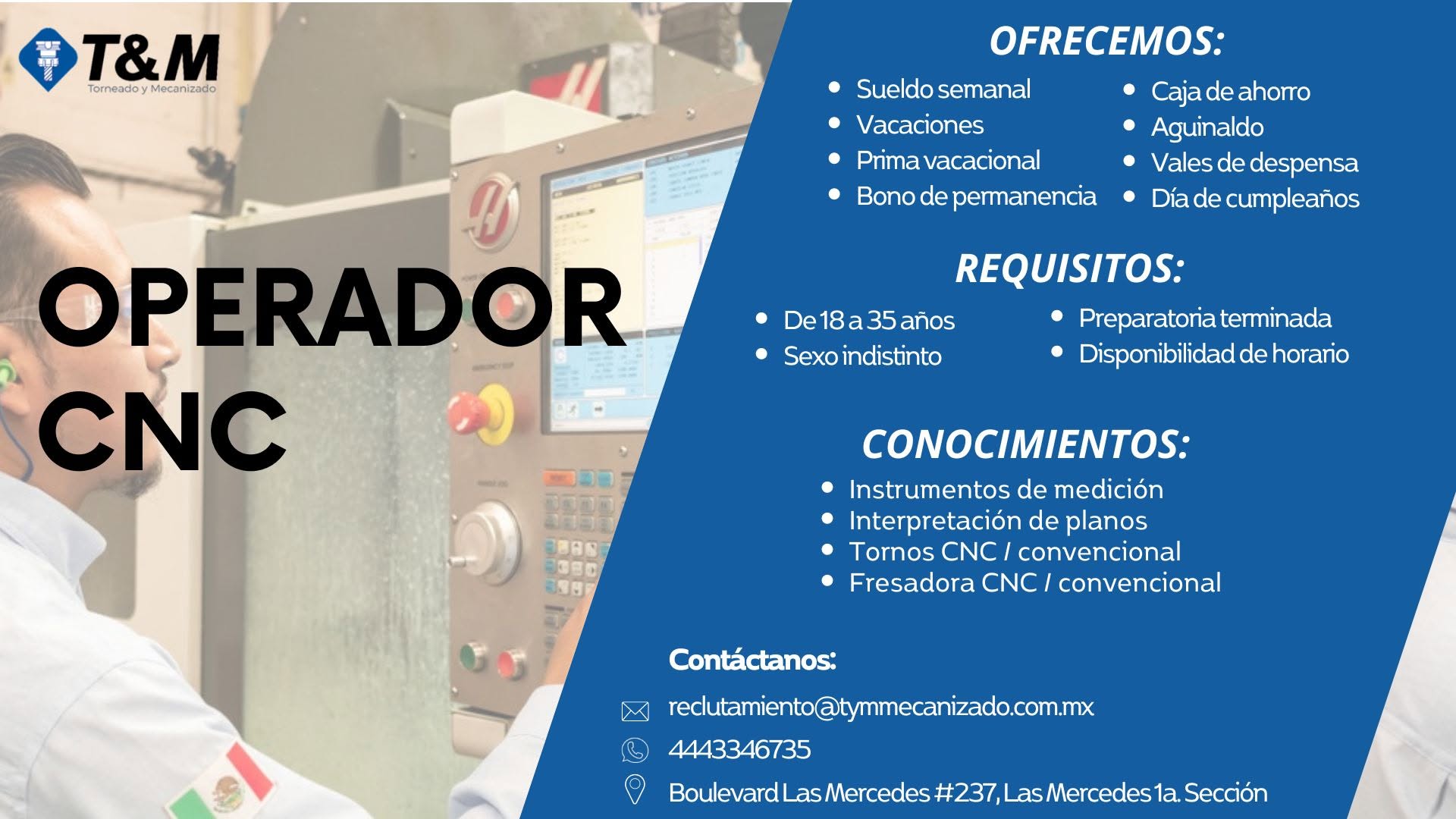 Operador CNC